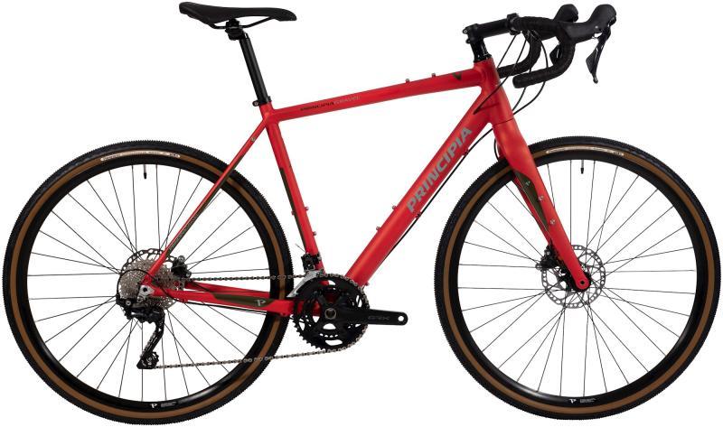 Gravel 30 Alu GRX RX400 2023 Rød fra Principia
