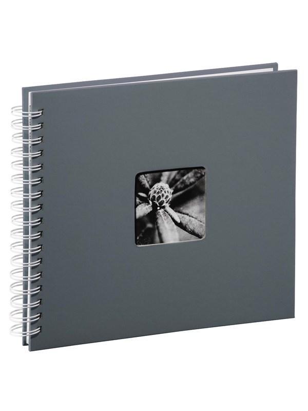 "fine Art" Spiral Album 28 X 24 Cm 50 White Pages Grey fra Hama
