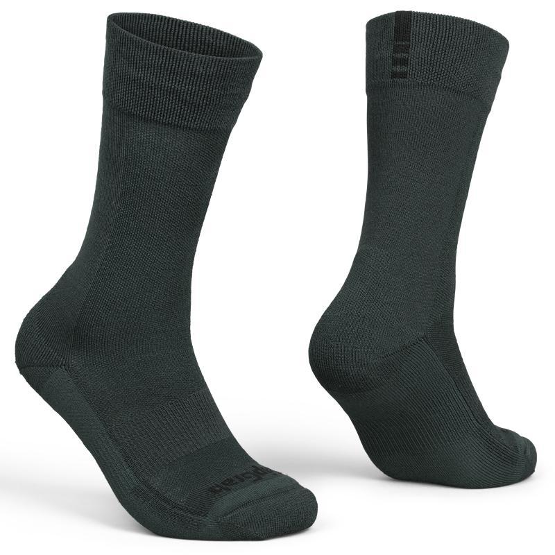 Alpine Merino Vintersokker M. Langt Skaft (21cm)   Grøn fra Gripgrab