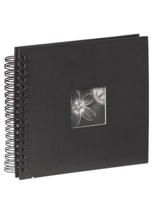 "fine Art" Spiral Album 28 X 24 Cm 50 Black Pages Black fra Hama