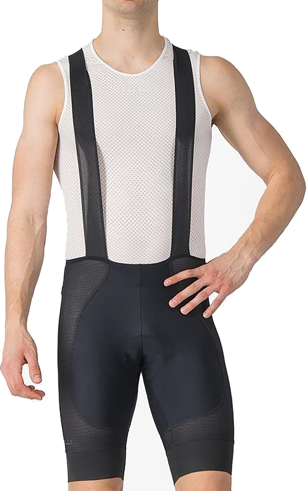A C Bibshort   Black fra Castelli